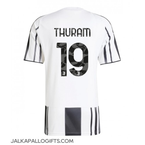 Juventus Khephren Thuram #19 Kotipaita 2025-26 Lyhythihainen